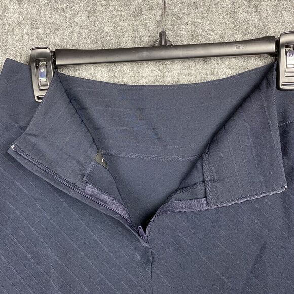 My Michelle Skirt Womens 8 Flared Stretch Bottoms Zip‎ Professional/Business - Picture 3 of 10